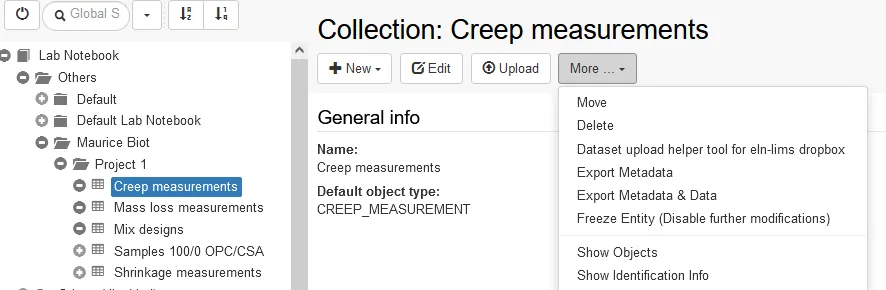 entity page